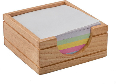 Kebica 1 Compartments Wood Square Memo Holder (3.5 x 3.5 Inch) 400 page Capacity(Brown)
Kebica 1 Compartments Wood Square Memo Holder (3.5 x 3.5 Inch) 400 page Capacity(Brown)