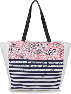 People Tote(White, Blue), Blue;white