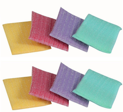 bajrang Scrub Pad(08 pcs.) Home Cleaning Set