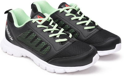 REEBOK RUN STORMER Running Shoes For Women(Black, Green, White, Black/seafoam green/white
REEBOK RUN STORMER Running Shoes For Women(Black, Green, White, Black/seafoam green/white