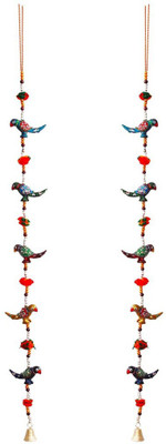 Tradition India Rajasthani Parrot Door Hanging Pair Decorative Showpiece - 85 cm(Paper Mache, Multicolor)
Tradition India Rajasthani Parrot Door Hanging Pair Decorative Showpiece - 85 cm(Paper Mache, Multicolor)