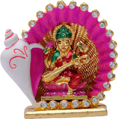 Kulin Goddess Saraswati Idol For Car Dashboard | Home Decor | Gifting Decorative Showpiece - 6.2 cm(Alloy, Multicolor)
Kulin Goddess Saraswati Idol For Car Dashboard | Home Decor | Gifting Decorative Showpiece - 6.2 cm(Alloy, Multicolor)