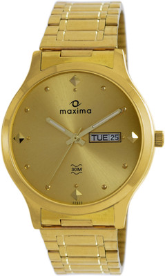 Maxima 39850CMGY Watch - For Men