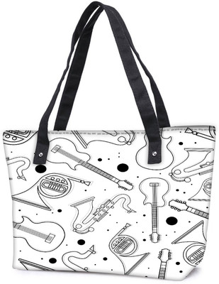 Snoogg Pack Of 2 Black Instruments Combo Tote Shopping Grocery Bag With Coin Pencil Purse Shoulder Bag(Multicolor, 5 L)
Snoogg Pack Of 2 Black Instruments Combo Tote Shopping Grocery Bag With Coin Pencil Purse Shoulder Bag(Multicolor, 5 L)