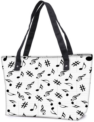 Snoogg Pack Of 2 Black Music Combo Tote Shopping Grocery Bag With Coin Pencil Purse Shoulder Bag(Multicolor, 15 L)
Snoogg Pack Of 2 Black Music Combo Tote Shopping Grocery Bag With Coin Pencil Purse Shoulder Bag(Multicolor, 15 L)