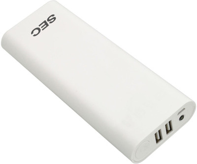 SEC 15000 mAh Power Bank (8BK-871-15 15000mAh, 8BK)(White, Lithium-ion)