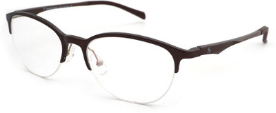EMERALD ZEGNA Half Rim Round Frame(54 mm