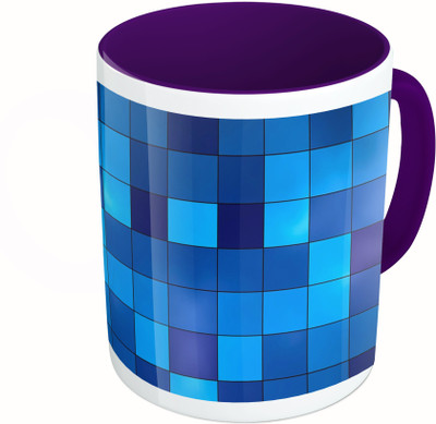 MiiCreations Printed Two Tone Blue And White Blue Colour Pattern Ceramic Mug(325 ml)
MiiCreations Printed Two Tone Blue And White Blue Colour Pattern Ceramic Mug(325 ml)