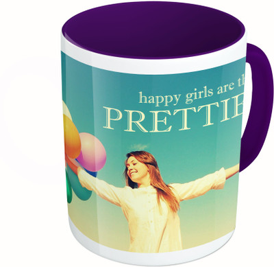 MiiCreations Printed Two Tone Blue And White Happy Girls Are The Prettiest Ceramic Mug(325 ml)
MiiCreations Printed Two Tone Blue And White Happy Girls Are The Prettiest Ceramic Mug(325 ml)