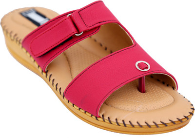 1 WALK Women cherry Flats