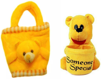 PIST Fashionble Gift Combo Penstand and Soft Heand Basket Bag yellow Color - 35 cm(Yellow)
PIST Fashionble Gift Combo Penstand and Soft Heand Basket Bag yellow Color - 35 cm(Yellow)