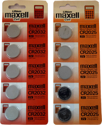 CREATOR maxell CR 2032 and CR 2025 (10 units) Micro Lithium Cell 2-piece Watch Repair Kit
CREATOR maxell CR 2032 and CR 2025 (10 units) Micro Lithium Cell 2-piece Watch Repair Kit