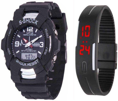 Fashion Gateway S Shock Digital and Analog Sports Watch Multicolor Watch - For Boys & Girls
Fashion Gateway S Shock Digital and Analog Sports Watch Multicolor Watch - For Boys & Girls
