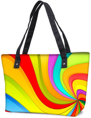 Snoogg Pack Of 2 Waves Of Multiple Color Combo Tote Shopping Grocery Bag With Coin Pencil Purse Shoulder Bag(Multicolor, 5 L)
Snoogg Pack Of 2 Waves Of Multiple Color Combo Tote Shopping Grocery Bag With Coin Pencil Purse Shoulder Bag(Multicolor, 5 L)