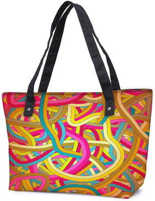 Snoogg Pack Of 2 Seamless Abstract Hand Drawn Waves Pattern Combo Tote Shopping Grocery Bag With Coin Pencil Purse Shoulder Bag(Multicolor, 5 L)
Snoogg Pack Of 2 Seamless Abstract Hand Drawn Waves Pattern Combo Tote Shopping Grocery Bag With Coin Pencil Purse Shoulder Bag(Multicolor, 5 L)