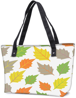 Snoogg Pack Of 2 Colorful Leaves White Pattern Combo Tote Shopping Grocery Bag With Coin Pencil Purse Shoulder Bag(Multicolor, 5 L)
Snoogg Pack Of 2 Colorful Leaves White Pattern Combo Tote Shopping Grocery Bag With Coin Pencil Purse Shoulder Bag(Multicolor, 5 L)