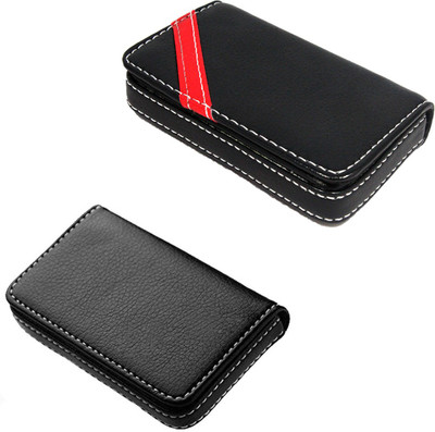 Stealodeal Red Strip and Non Red Strip Black |Combo of 2| Leather 15 Card Holder(Set of 2, Black)
Stealodeal Red Strip and Non Red Strip Black |Combo of 2| Leather 15 Card Holder(Set of 2, Black)