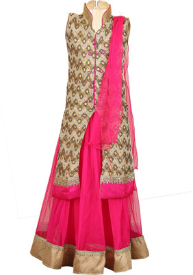 Crazeis Girls Lehenga Choli Western Wear Embroidered Lehenga Choli(Pink, Pack of 1
Crazeis Girls Lehenga Choli Western Wear Embroidered Lehenga Choli(Pink, Pack of 1