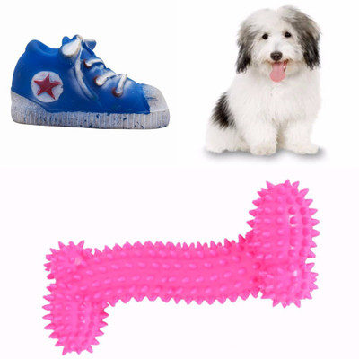 SRI High Quality Natural Rubber Cute Colorfull Squeaky Shoe Toy With Bone Toy For Puppy - Small Rubber Squeaky Toy For Dog & Cat
SRI High Quality Natural Rubber Cute Colorfull Squeaky Shoe Toy With Bone Toy For Puppy - Small Rubber Squeaky Toy For Dog & Cat