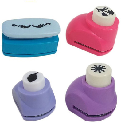 zing Punches & Punching Machines(Set Of 4, Multicolor)