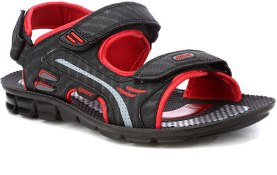 Sparx Men Black Sandals
