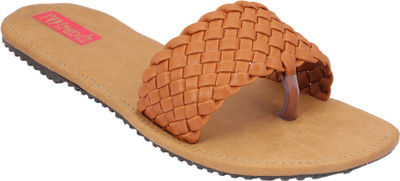Footrendz Women Tan Flats
