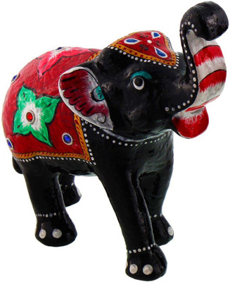 Halowishes Paper Mache Elephant Showpiece Handicraft Gifts Decorative Showpiece - 14 cm(Paper Mache, Multicolor)
Halowishes Paper Mache Elephant Showpiece Handicraft Gifts Decorative Showpiece - 14 cm(Paper Mache, Multicolor)