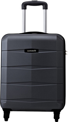 Safari Regloss Antiscratch Check-in Luggage - inch(Black