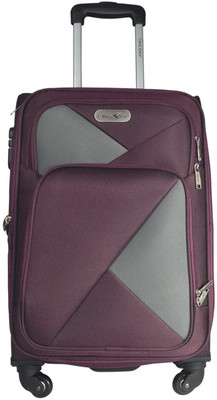 Take Off Stylish Expandable Cabin Luggage - 28 inch(Purple)