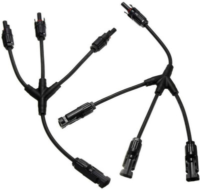 surcle Solar 3 in 1 Y MC4 Branch Connector PV connector Wire Connector(Black, Pack of 2)
surcle Solar 3 in 1 Y MC4 Branch Connector PV connector Wire Connector(Black, Pack of 2)