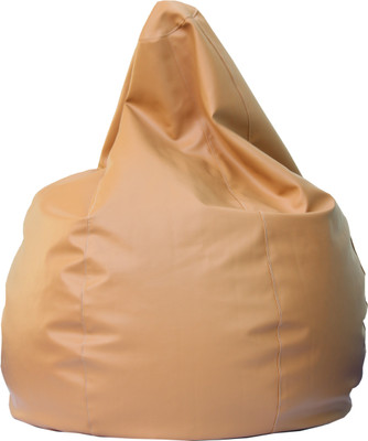 Beanskart XL Bean Bag Cover (Without Beans)(Tan)