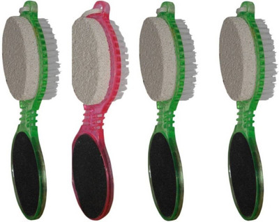 Bruzone 4in1 Pedicure Paddle Brush with Pumice Stone Cleanse Scrub Buff Foot Scrubber Nail Emery File Pack Of 4
Bruzone 4in1 Pedicure Paddle Brush with Pumice Stone Cleanse Scrub Buff Foot Scrubber Nail Emery File Pack Of 4