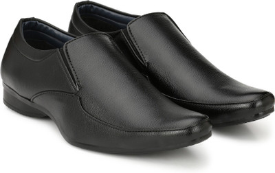 Levanse Executive Office Wear Slip On For Men(Black, Matte tan