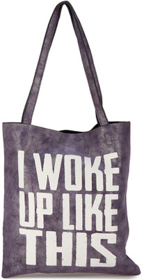 People Women Casual Purple PU Sling Bag
