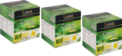 Lemor Lemor Mint Flavoured Green Tea Bags Mint Green Tea Bags(30 Sachets, Box)