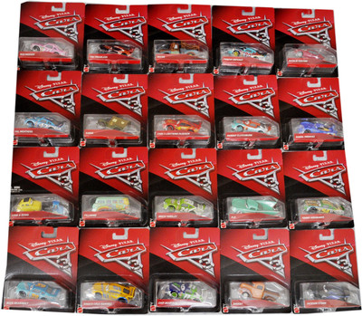 Disney CARS3 MODELS: COLLECTION OF 20(Multicolor)