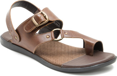 Red Tape Men Tan Sandals