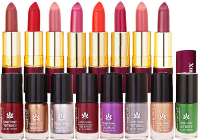 Aroma Care Daily Wear High Quality Nail Polish 8 Vibrant Colors in Cheap Price with Dry Matte Lipstick 8 Pcs(Set of 16)
Aroma Care Daily Wear High Quality Nail Polish 8 Vibrant Colors in Cheap Price with Dry Matte Lipstick 8 Pcs(Set of 16)