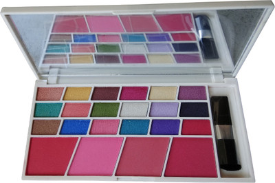 Miss Rose Professional Multicolour Makeup EyeShadow 10 g(White)