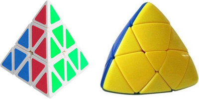 Adichai Combo Offer of Pyraminx and Pyramid(2 Pieces)