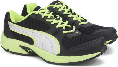 Puma Strike Fashion II DP Running Shoes For Men(Black, Puma black-safety yellow-puma silver
Puma Strike Fashion II DP Running Shoes For Men(Black, Puma black-safety yellow-puma silver