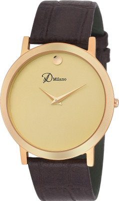D'Milano GLD067 Extra Slim Watch - For Men