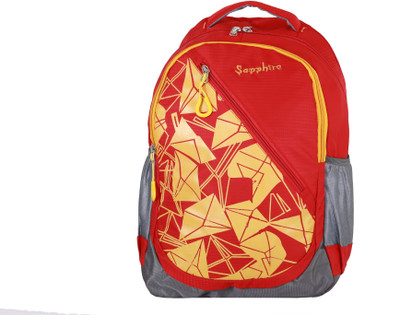 Sapphire TRIANGLE RED 35 L Backpack(Red)