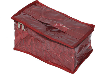 Kuber Industries " Jewellery Box With 10 Transparent Pouches in Quilted Satin Material Makeup Vanity Box(Maroon)
Kuber Industries " Jewellery Box With 10 Transparent Pouches in Quilted Satin Material Makeup Vanity Box(Maroon)