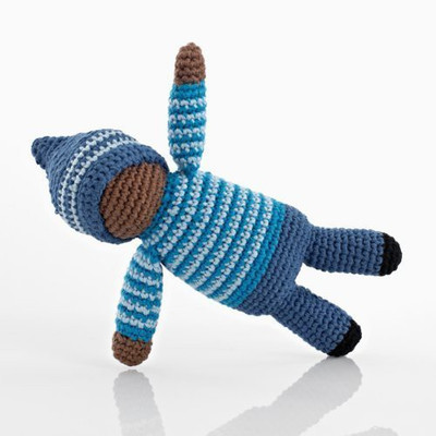 Pebble Pixie Rattle - Birch Rattle(Multicolor)