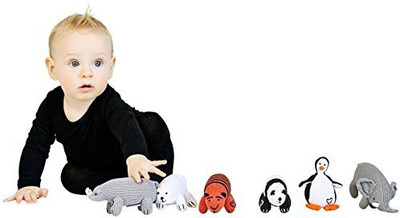 Estella Rhino Rattle Rattle(Multicolor)
