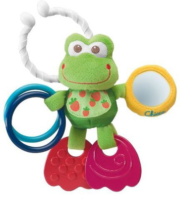 Chicco Fun Foot Froggie Rattle Rattle(Multicolor)
