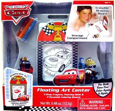MZB Disney Cars Bath Tub Floating Art Center (3 Crayons, Floating Desk, 2 Reusable Coloring Sheets) By Bath Toy(Multicolor)
MZB Disney Cars Bath Tub Floating Art Center (3 Crayons, Floating Desk, 2 Reusable Coloring Sheets) By Bath Toy(Multicolor)