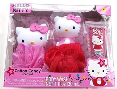 Hello Kitty Tub Time Friends 3 Pcs Bath Gift Set - Cotton Candy Scented Bath Toy(Multicolor)
Hello Kitty Tub Time Friends 3 Pcs Bath Gift Set - Cotton Candy Scented Bath Toy(Multicolor)