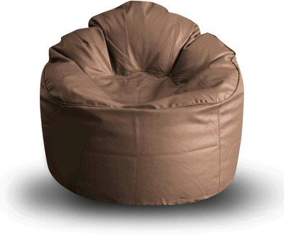 Home Story XXXL Bean Bag Cover (Without Beans)(Brown)